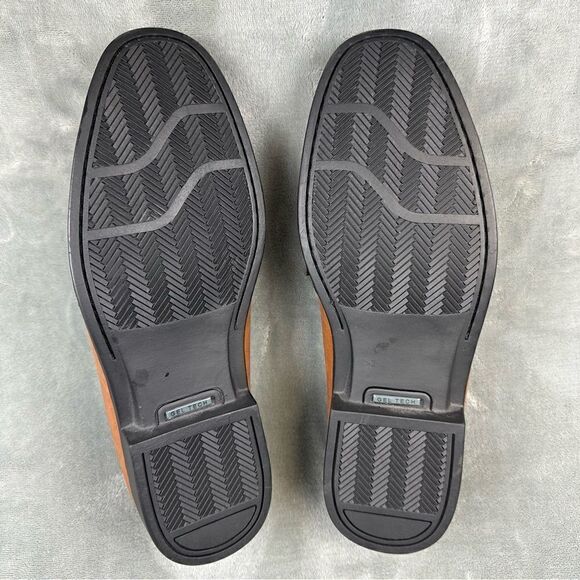 Izod Loafers‎ Mens 11 Brown Slip On Tassel Dress Shoes Business Casual Foam - Picture 10 of 11